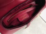 Dior Saddle Bag Replica in Red Smooth Calfskin - Image 4