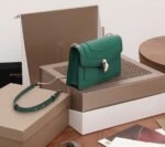 Replica Bvlgari Serpenti Forever Small Cross-body Bag Green Calfskin - Image 2