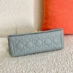Dior Caro Medium Bag Knockoff in Grey - Image 7