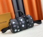 Louis Vuitton X YK Monogram Eclipse Keepall 25 Bandouliere Travel Bag - Image 2