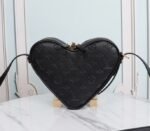 Louis Vuitton Monogram Empreinte Game On Coeur Bag In Black