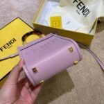Top Quality Knockoff Fendi Mini Sunshine Shopper Bag In Lilas Leather - Image 6