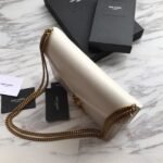 CASSANDRA MONOGRAM CLASP BAG IN OSTRICH - Image 5