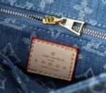 Monogram Denim OnTheGo PM In Blue - Image 6