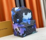 Louis Vuitton Monogram Eclipse Discovery Backpack In Blue Sunrise - Image 2