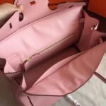 Pink Knockoff Hermes Birkin 40cm Bold Handbag - Image 3