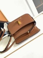 Prada Shoulder Bag Knockoff in Cognac Smooth Calfskin - Image 3
