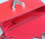 Louis Vuitton Epi Leather Twist MM With Flowers Jewels Chain Bag In Red - Image 8