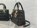 Dior Small Lady Dior My ABCDior Bag Fake in Black - Image 3