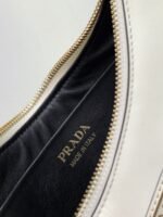White Prada Arque Shoulder Bag Knockoff - Image 9
