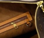 LV Monogram Canvas Vagabond Hobo - Image 6