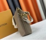 Louis Vuitton Monogram Empreinte Coussin MM Hobo In Galet Gray - Image 3