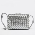 Replica Bottega Veneta Loop Small Bag Silver
