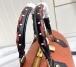 Louis Vuitton Monogram Empreinte Wild At Heart Speedy 25 Bandouliere Handbag In Caramel Brown - Image 8