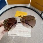 Pink Gradiant Monogram Stem Aviators - Image 2