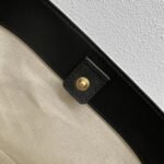 Top Quality Fake Celine Small Bucket Cuir Triomphe In White Textile - Image 9