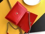 SUNSET MEDIUM CHAIN BAG IN SMOOTH LEATHER - Image 9