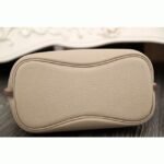 Grey Leather Replica Hermes So Kelly 22cm Soft Leather Shoulder Bag - Image 8