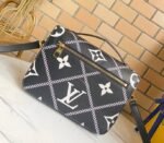 Louis Vuitton Spring 2022 Monogram Empreinte Pochette Metis Handbag In Black - Image 2