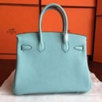AAAAA Quality Blue Atoll Hermes Birkin 30cm Luxury Replica - Image 2