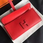 Top quality red replica Hermes Jige Elan 29 clutch bag - Image 8