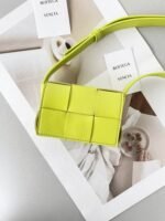 Top Quality Replica Bottega Veneta Candy Cassette Bag In Acid Kiwi - Image 3