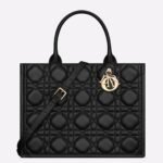 Dior Medium Book Tote Bag Fake with Strap in Black