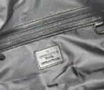 Louis Vuitton Taiga Leather Keepall Bandouliere 45 In Black And Monogram Macassar Canvas - Image 7
