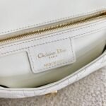 Dior Caro Medium Bag Replica in White - Image 2
