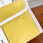 Yellow Knockoff Hermes Jige Elan 29 Statement Clutch Bag - Image 4