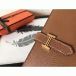 Brown Epsom Fake Hermes Bearn Wallet - Image 6