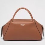 Prada Supernova Medium Top Handle Bag Replica in Brown