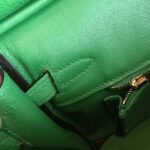Premium Bamboo Hermes Birkin 25cm Knockoff Handbag - Image 5