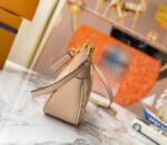 Louis Vuitton Bicolor Monogram Empreinte Leather Bagatelle Mini Hobo In Tourterelle Gray - Image 3