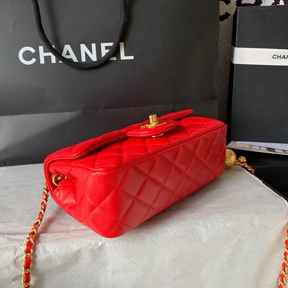 F57DA8AB-AF34-823D-2019-186331E2BD1D.jpg Chanel Pearl Crush Mini Rectangular Flap - Image 1