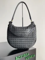Replica Bottega Veneta Gemelli Medium Bag Black - Image 9