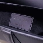 Dior Saddle Mini Bag Knockoff in Black Ultramatte Calfskin - Image 6