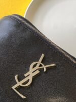 Luxury Handbag 03 Classic Monogram Belt Bag in Grain Embossed Leather - Image 7