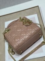 Dior Lady Dior Mini Bag Replica with Chain in Blush - Image 10