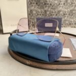 Gradient GG Metal & Acetate Butterfly Sunglasses - Image 2