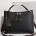 LV Mahina Beaubourg MM Hobo In Black