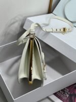 Dior Bobby Frame Bag Replica in White - Image 4