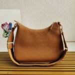 Designer Prada Shoulder Bag Replica in Brown - Image 9