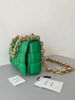 Top Quality Fake Bottega Veneta Chain Cassette Bag In Parakeet - Image 5