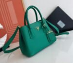 Green Prada Double Mini Bag Best Replica - Image 6