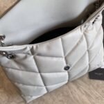 PUFFER SMALL BAG IN QUILTED SUEDE - Image 6