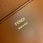 Top Quality Replica Fendi Sunshine Large Tote Bag In Brown Calfskin - Image 8
