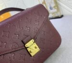 LV Monogram Empreinte Leather Metis In Wine - Image 7