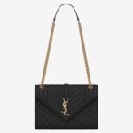 Replica Saint Laurent Envelope Medium Bag Black
