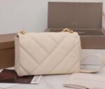 Knockoff Bvlgari Serpenti Cabochon Medium Bag White Calfskin - Image 10
